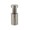 Outwater Round Standoffs, 1 in Bd L, Stainless Steel Plain, 5/8 in OD 3P1.56.00708